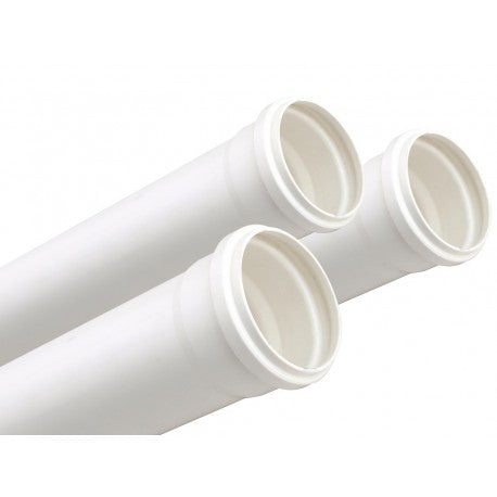 Tubo PVC Sanitario Blanco medida 110X6 mm (6mts) C/Goma